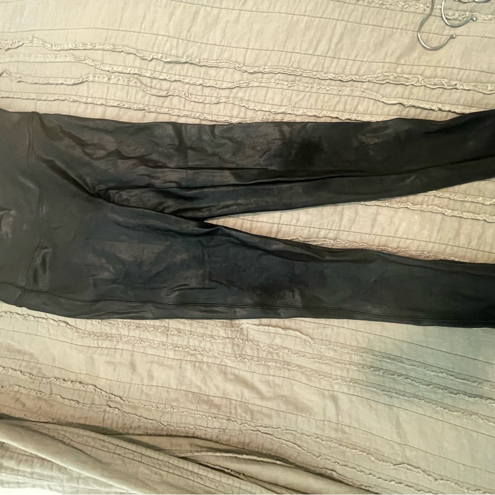 SPANX Faux Leather Leggings